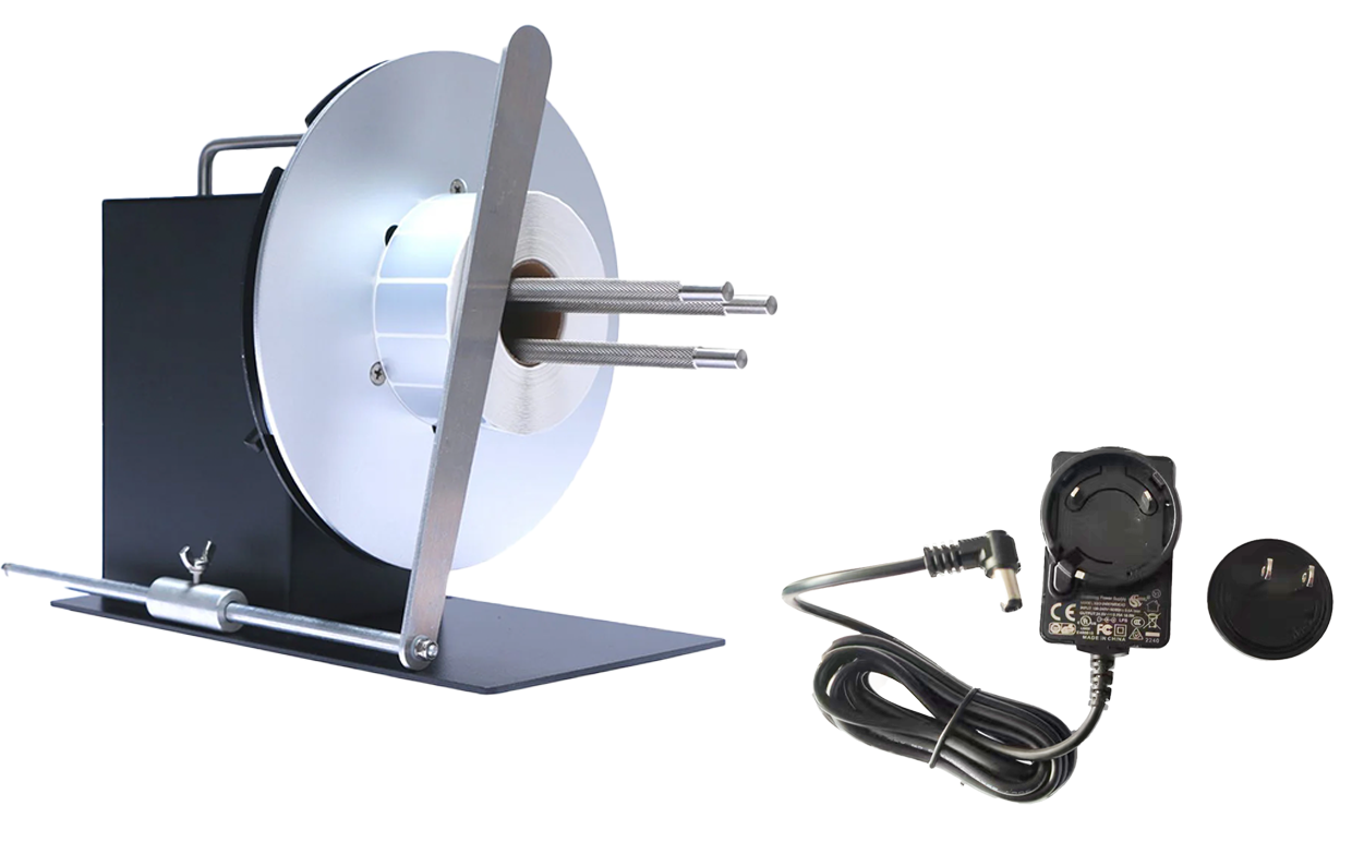 Automatic Label Rewinder Machine w/ Adjustable Core Holder 1